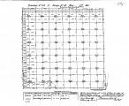 Iowa land survey map of t095n, r037w