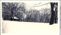 Pump house in winter