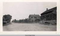 Main Street by Thomas Teakle, Amana, Iowa, 1919