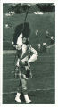 Scottish Highlanders drum major Kathy Monahan, The University of Iowa, 1969