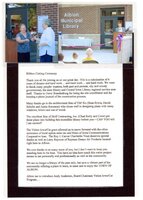 2007 Ribbon Cutting - new Albion library building