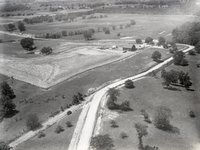 Unidentified Aerial Views of Farmland in Davis County, Iowa