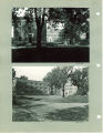 Hillcrest Residence Hall viewed from the west and south, the University of Iowa, 1938