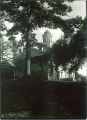Old Capitol among trees, The University of Iowa, 1920s?