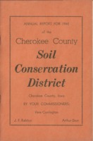 Cherokee County Soil Conservation District Annual Report - 1960