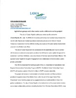 Urban Water Works and Agriculture Groups Partner
