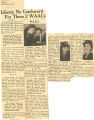 Liberty no catchword for these 2 WAACs