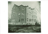 Homeopathic Hospital on corner of Dubuque and Jefferson Streets, the University of Iowa, 1900s