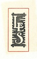 L.E.S. Bookplate 