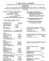 2007 Poweshiek County Soil and Water Conservation District Annual Report 