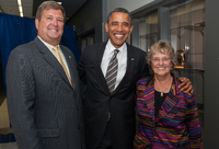 Visitors - President Barack Obama - July 10, 2012