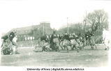 Iowa-Nebraska homecoming football game at Iowa Field, The University of Iowa, November 25, 1916