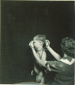 Measuring a child's head, The University of Iowa, 1938