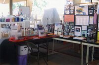 2007  Fair Booth at Des Moines County Fair in Burlington, Iowa