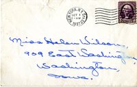 Envelope postmarked form New York N.Y. Sta. G2