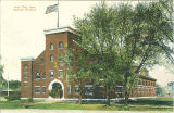 Athletic pavilion in the Old Armory, the University of Iowa, 1910s