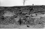 Man at O'Toole Quarry, Independence, Iowa, late 1890s or early 1900s