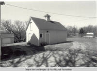 Ice house foreground