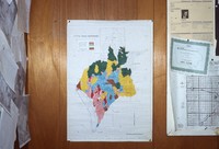 Little Sioux watershed and sub-watershed map in Cherokee County, Iowa.