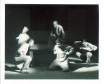 Theatrical production of Raffi Arzoomanian's The coop, The University of Iowa, December 1964