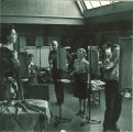Art students painting a model, The University of Iowa, 1940