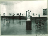Sculpture in Art Building Exhibition Hall, the University of Iowa, 1930s