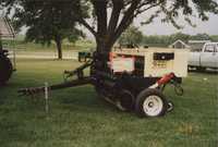 SWCD drill on display at the Pottawattamie County Fair.
