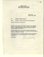 1945 USDA letter regarding "Job Ahead in Districts"