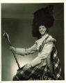 Scottish Highlander leader Carolyn Rabe, The University of Iowa, 1962