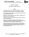ITAA Proceedings 2003 Special Presentations