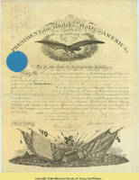 71. Commission of Grenville M. Dodge as Major General