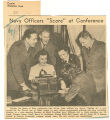 Navy officers "score" at conference