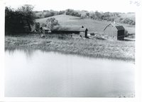 Milton Kettman's spring fed pond, 1965