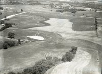 Unidentified Aerial Views of Farmland in Davis County, Iowa