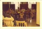 Music practice for Scottish Highlanders, The University of Iowa, 1970s