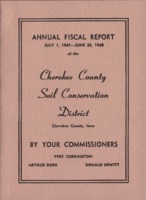Cherokee County Soil Conservation District Annual Report - 1968
