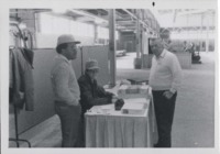 Hal Crosby and Arlo Esperson Man the Warren County SWCD Booth.