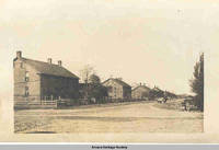 Middle Amana street scene 1908, Middle Amana, Iowa, 1908