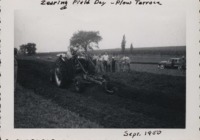 Plow terracer at the Zearing Field Day events.<br />
<br />
