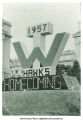 Homecoming monument, The University of Iowa, 1957