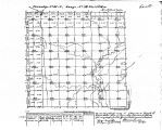 Iowa land survey map of t083n, r034w