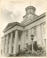Old Capitol portico and dome, the University of Iowa, August 1971