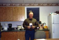 2003 Frank Hedges Presented with Plaque