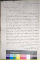 73. Iowa Adj. Gen. Nathaniel B. Baker to Lincoln on appointment of Capt. Benjamin F. Reno as Quartermaster