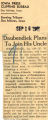 Daubendiek plans to join his uncle