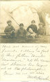 Mesquaki children in front of tent, Toledo, Iowa, April 7, 1907
