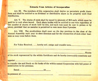 Chautauqua stock certificate