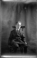 UP609 Boy in chair