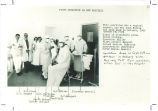 Doctors and nurses who participated in first operation in new University Hospital, October 22, 1928