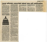 One Call Bill